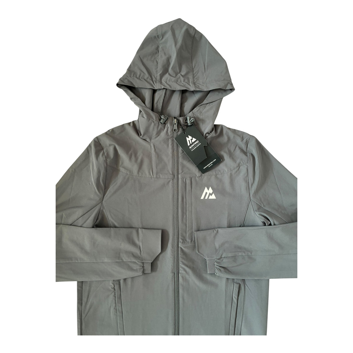 Montirex Shift 2.0 Jacket & Trace Running Pant Tracksuit Set – Cement Grey