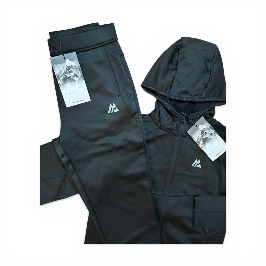 Montirex Junior Longitude Gridded Poly Tracksuit Set