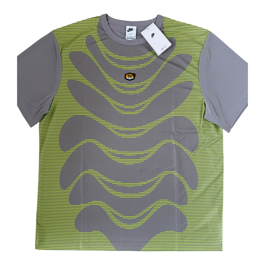 Nike Air Max Plus TN Tuned T-Shirt – College Grey/Neon Yellow