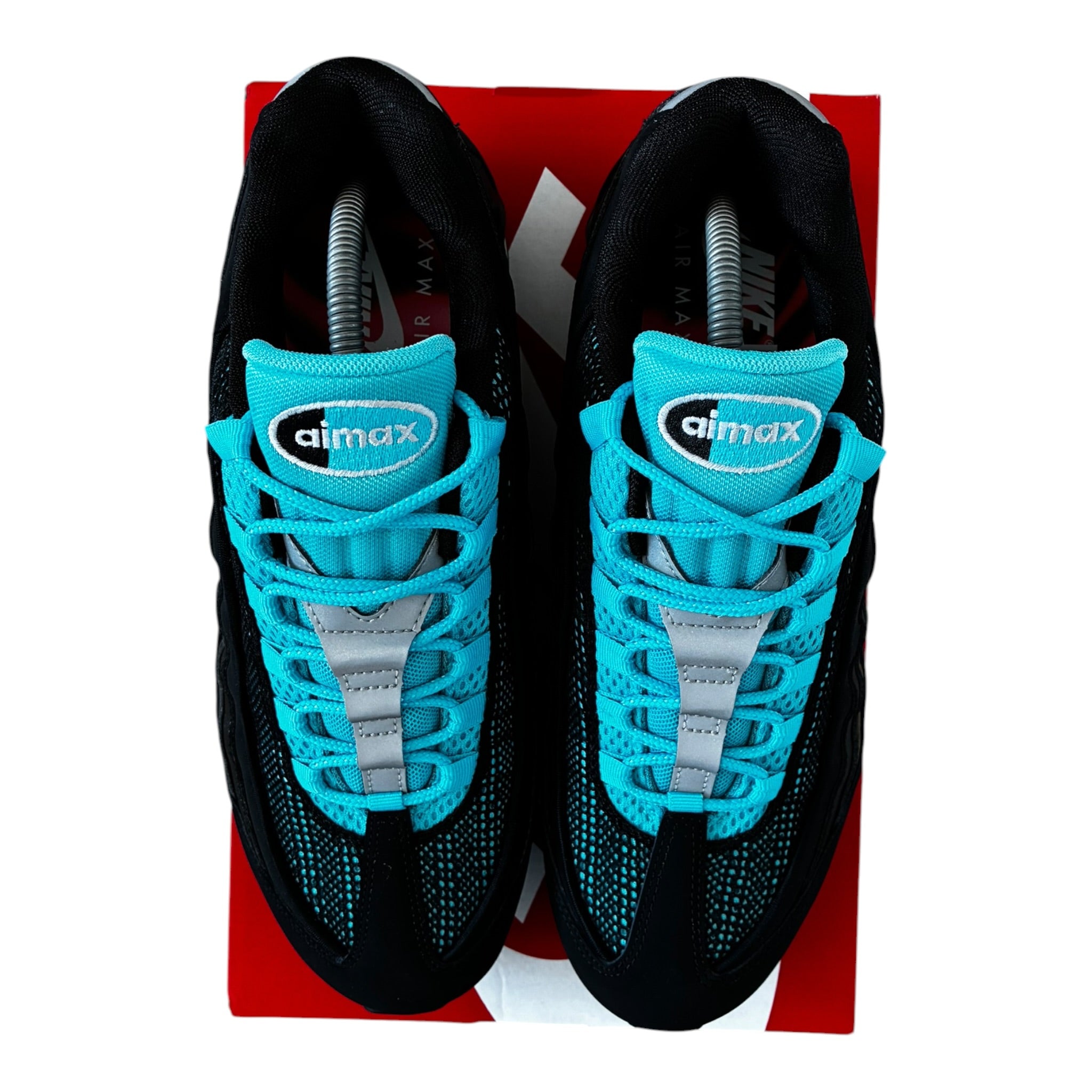 Nike Air Max 95 Big Bubble Scorpion – Black/Chrome/Gamma Blue