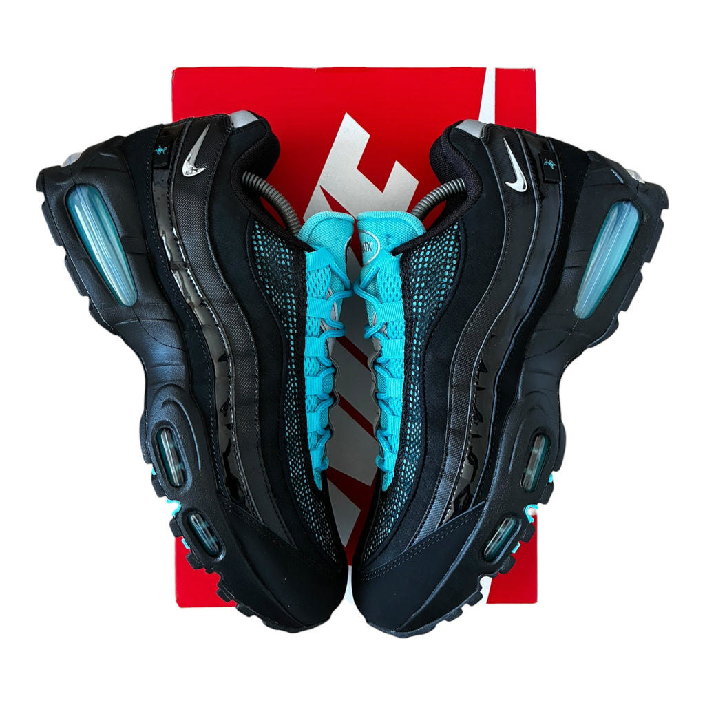 Nike Air Max 95 Big Bubble Scorpion – Black/Chrome/Gamma Blue