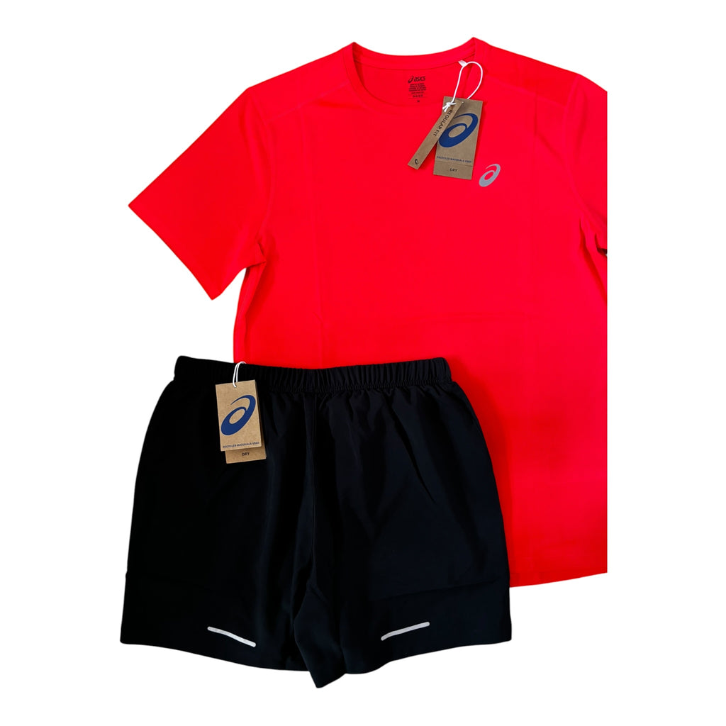Asics Icon SS T-Shirt & Shorts Set