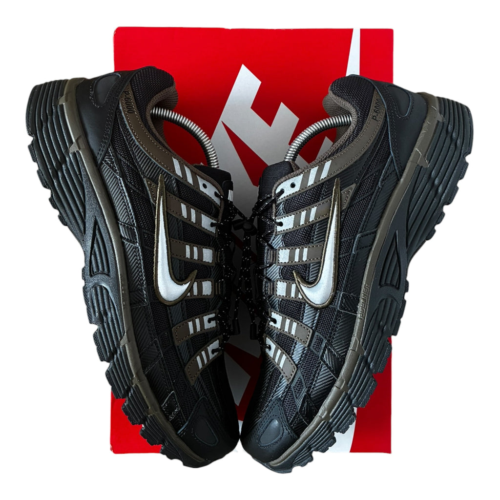 Nike P-6000 Black/Metallic Silver