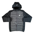 Elude Delta Puffer Coat – Coal Grey/Black