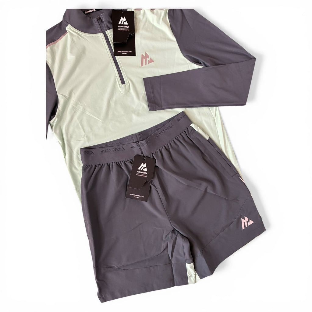 Montirex Charge 2.0 1/4 Zip & Surge 2.0 Shorts Set