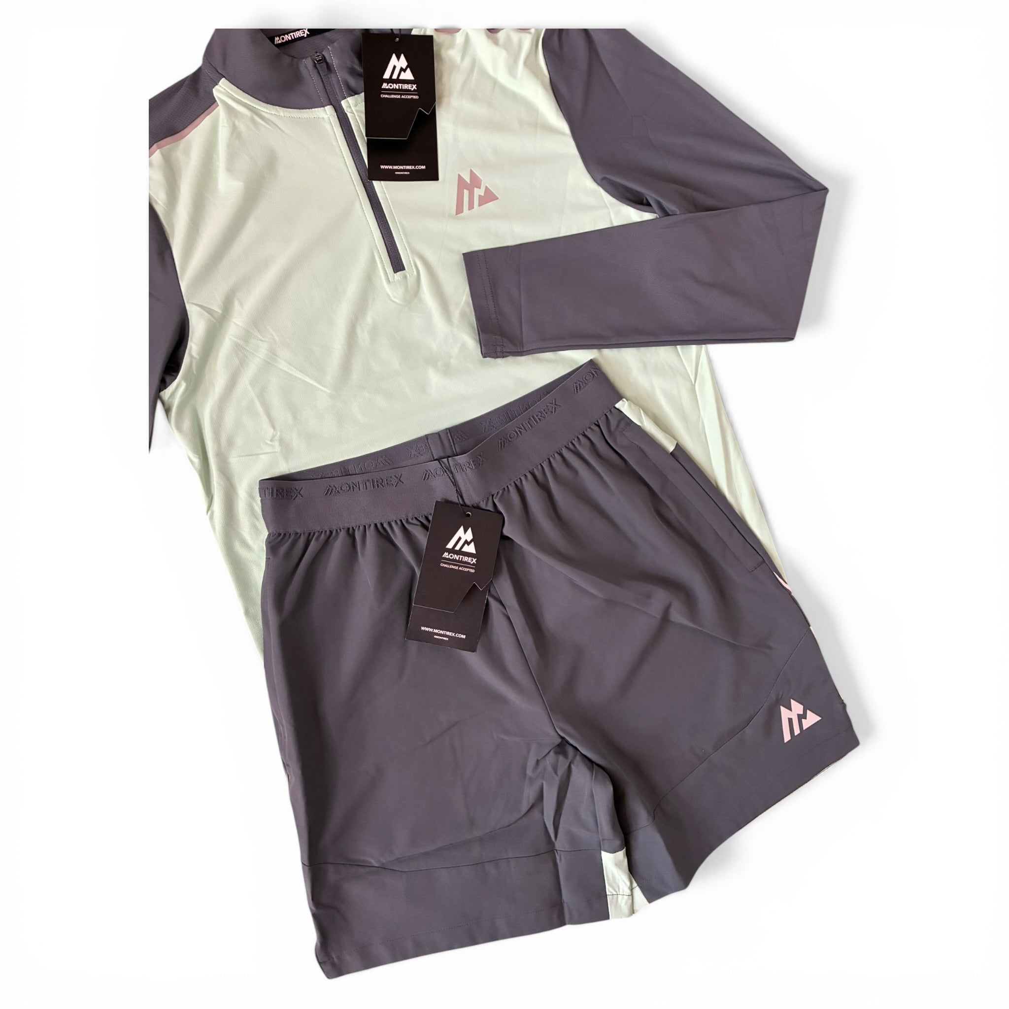 Montirex Charge 2.0 1/4 Zip & Surge 2.0 Shorts Set