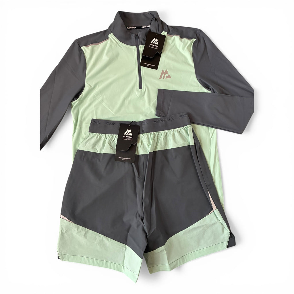 Montirex Charge 2.0 1/4 Zip & Surge 2.0 Shorts Set