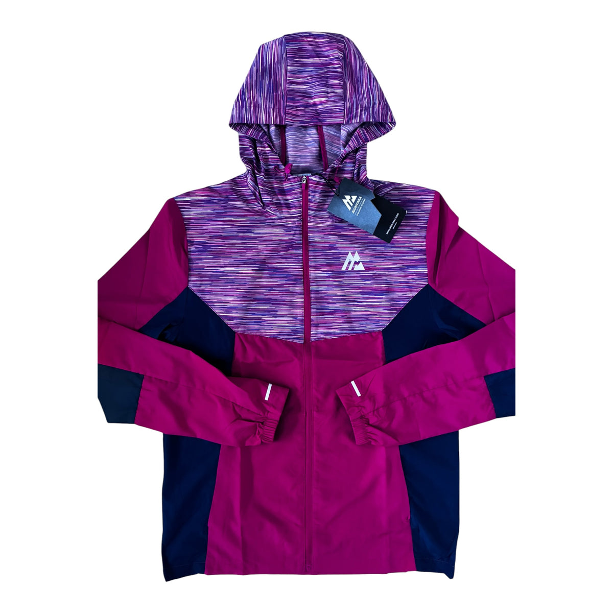 Montirex Trail 3.0 Windbreaker Jacket & Trace Running Pant Tracksuit Set – Spiced Cherry/Midnight Blue/Coral/Tuscan Grape/White