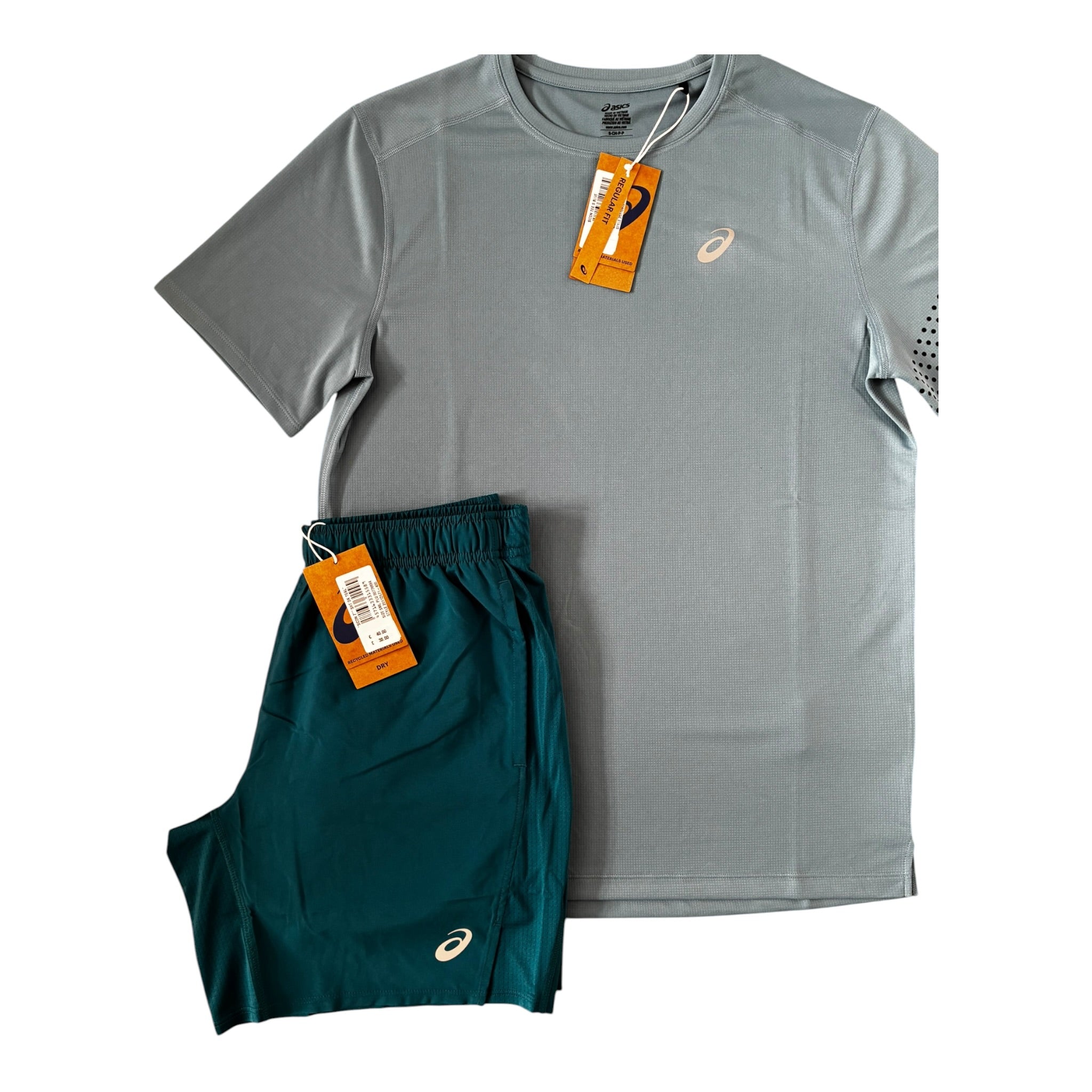 Asics Icon SS T-Shirt & Shorts Set