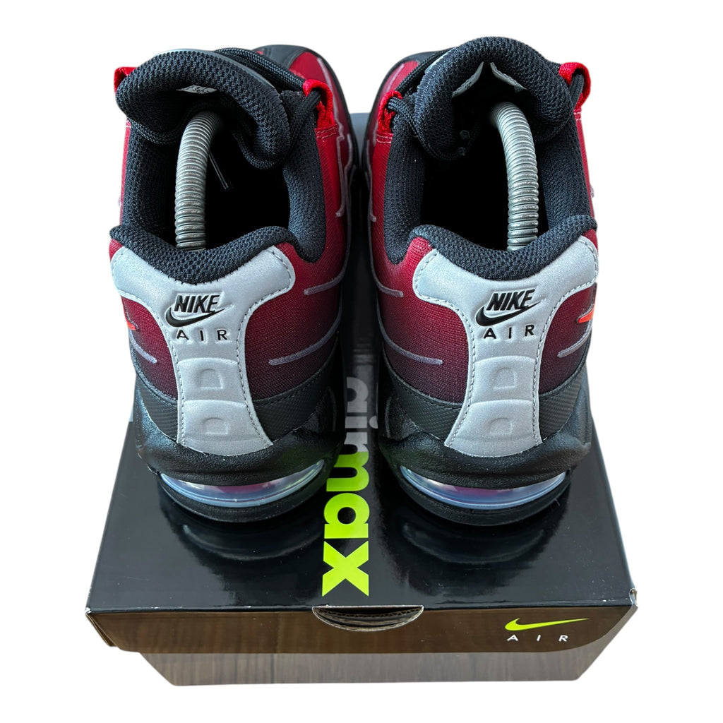 Nike Air Max 95 Big Bubble Tech Black/University Red-Tough Red
