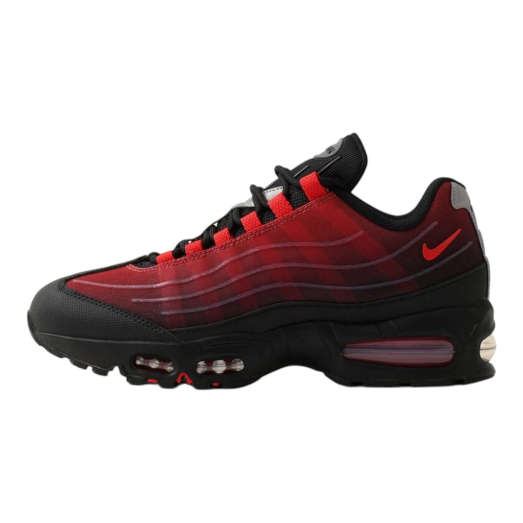 Nike Air Max 95 Big Bubble Tech Black/University Red-Tough Red