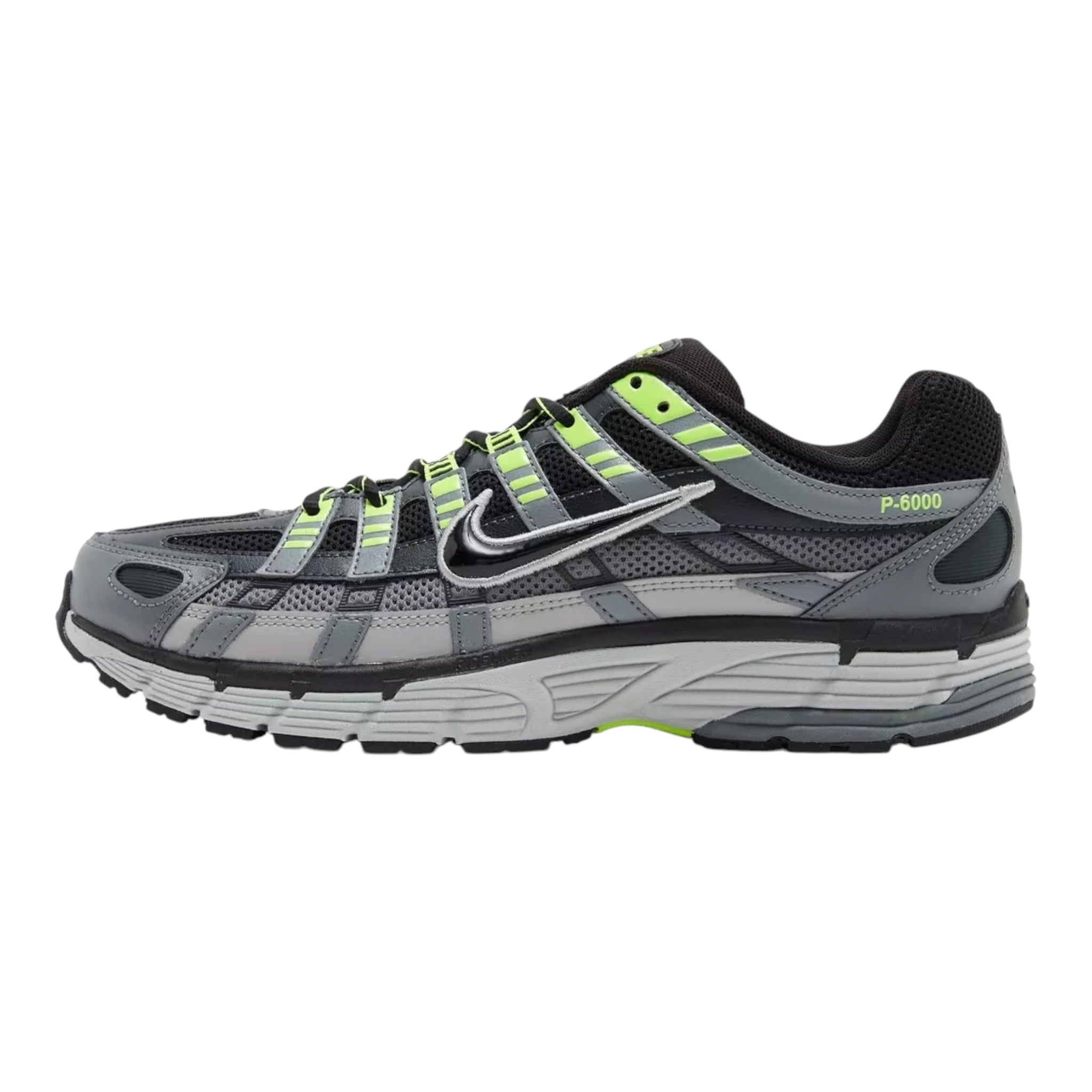 Nike P-6000 Dark Smoke Grey/Black/Neon