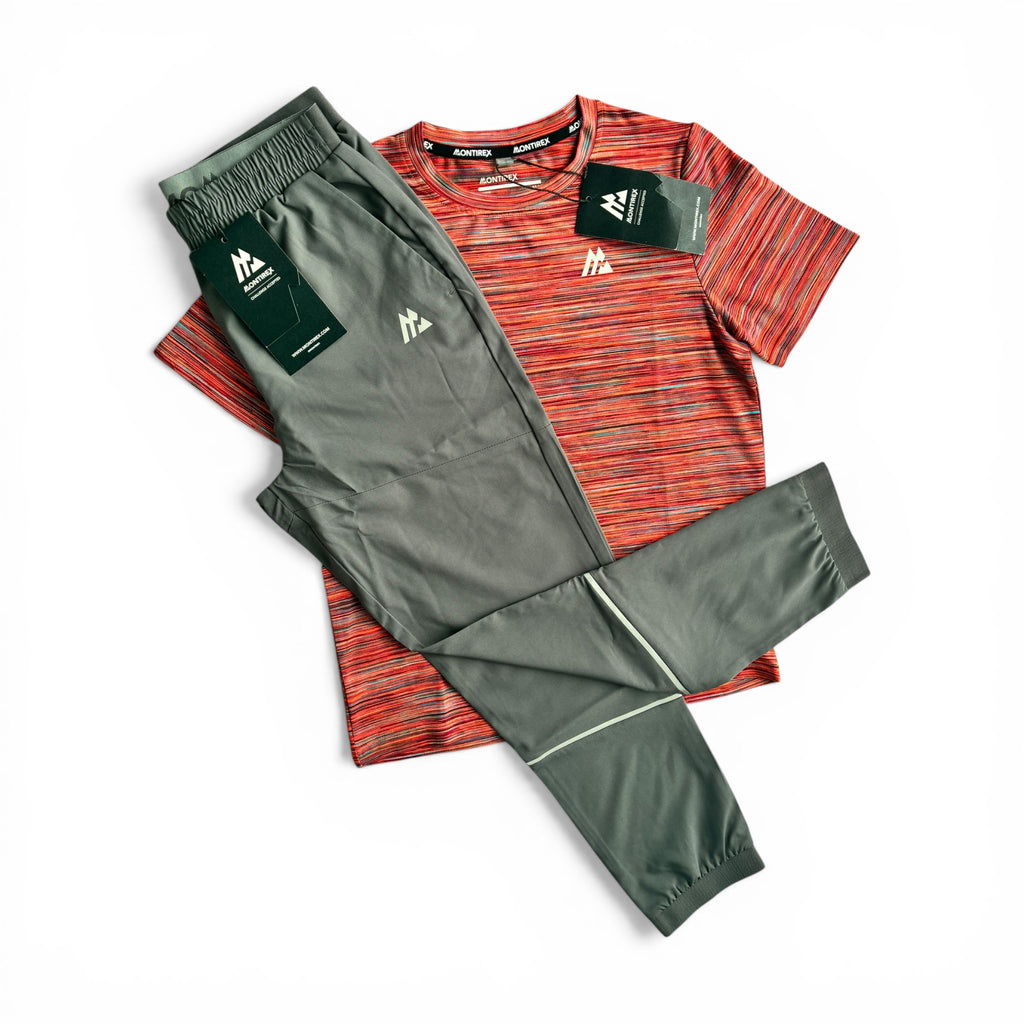 Montirex Junior Trail 2.0 T-Shirt & Track 2.0 Tracksuit Pant Set