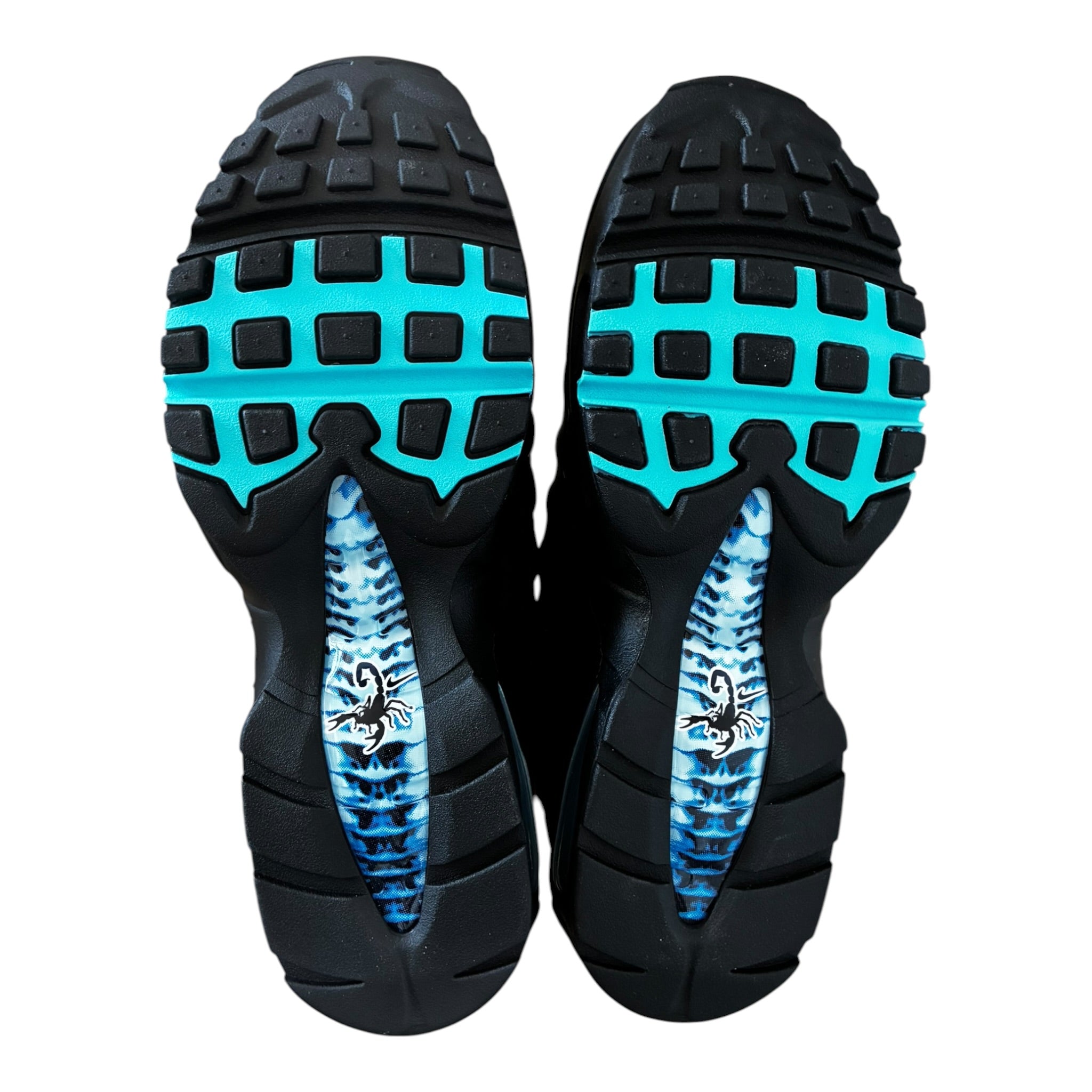Nike Air Max 95 Big Bubble Scorpion – Black/Chrome/Gamma Blue