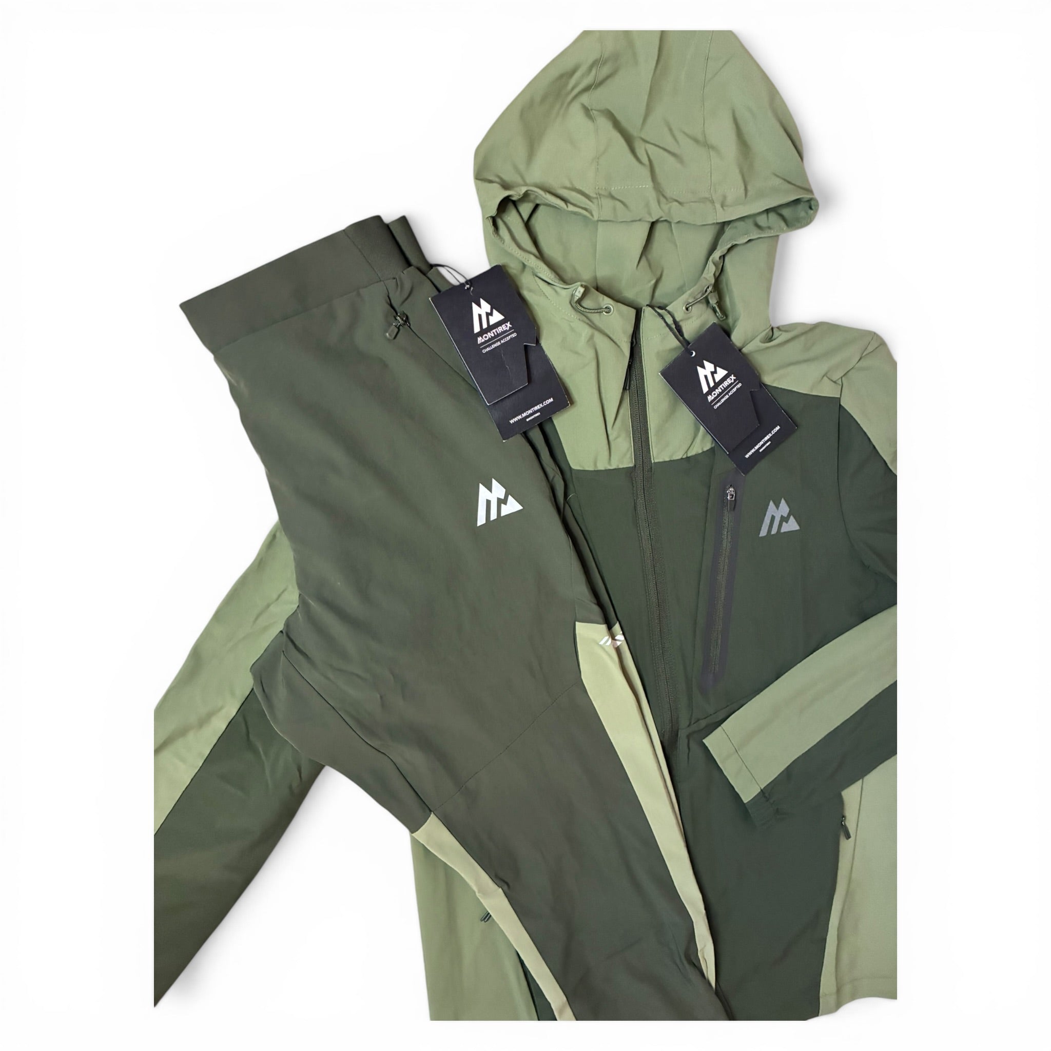 Montirex Torrent Windbreaker Vector 2.0 Tracksuit Pant & Trail T-Shirt Set