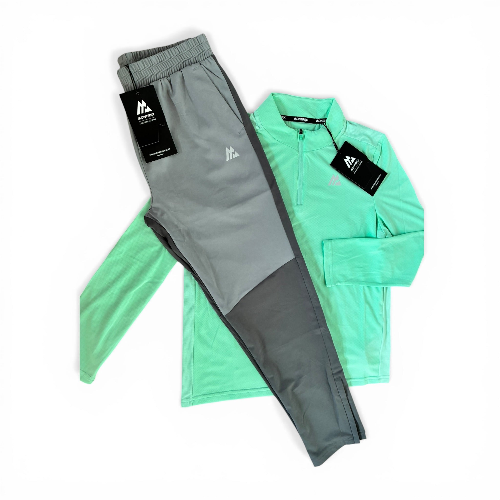 Montirex Junior Delta 1/4 Zip & Rush 2.0 Pant Tracksuit Set