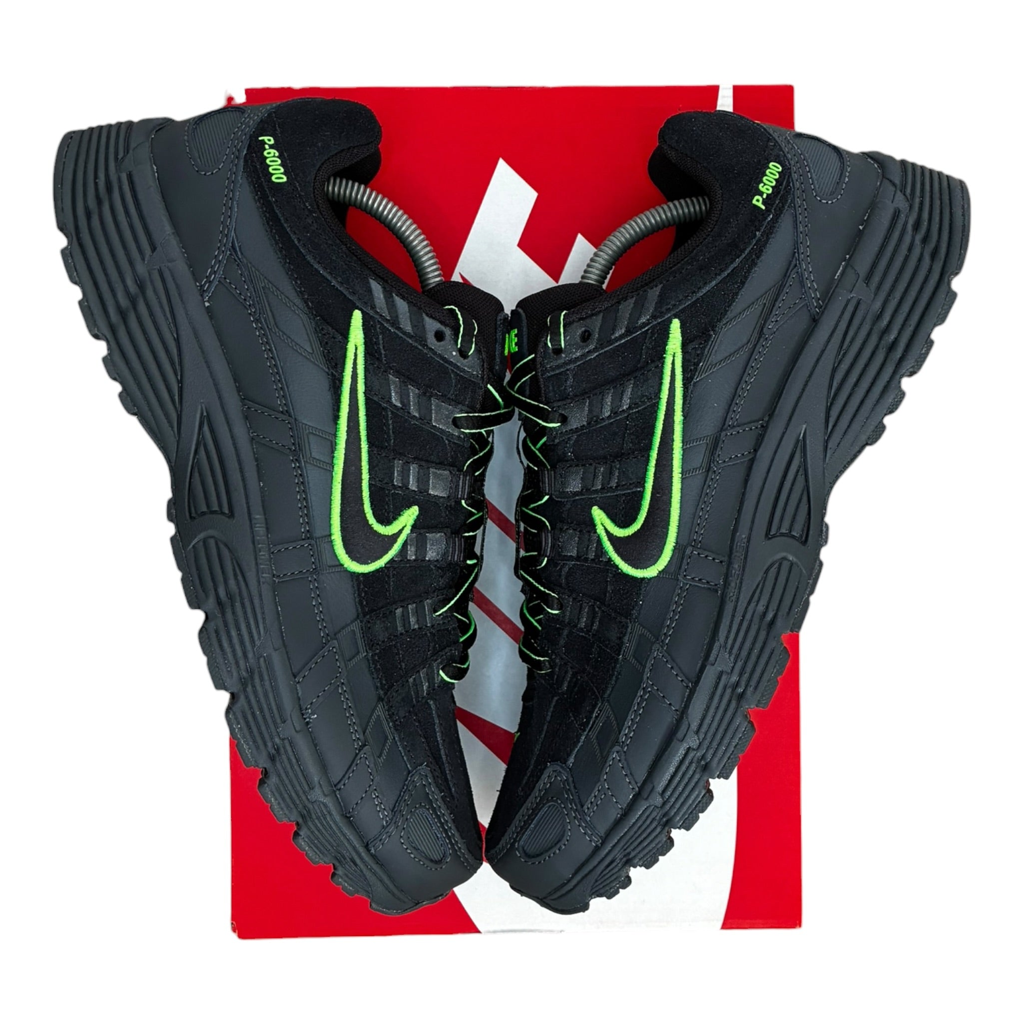 Nike P-6000 Black/Green Strike-Anthracite