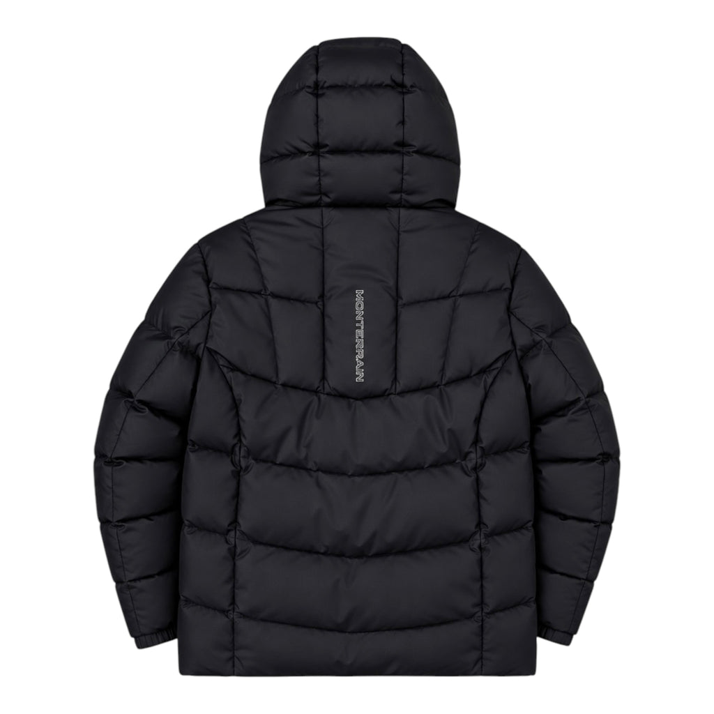 Monterrain Polar Puffer Coat – Jet Black