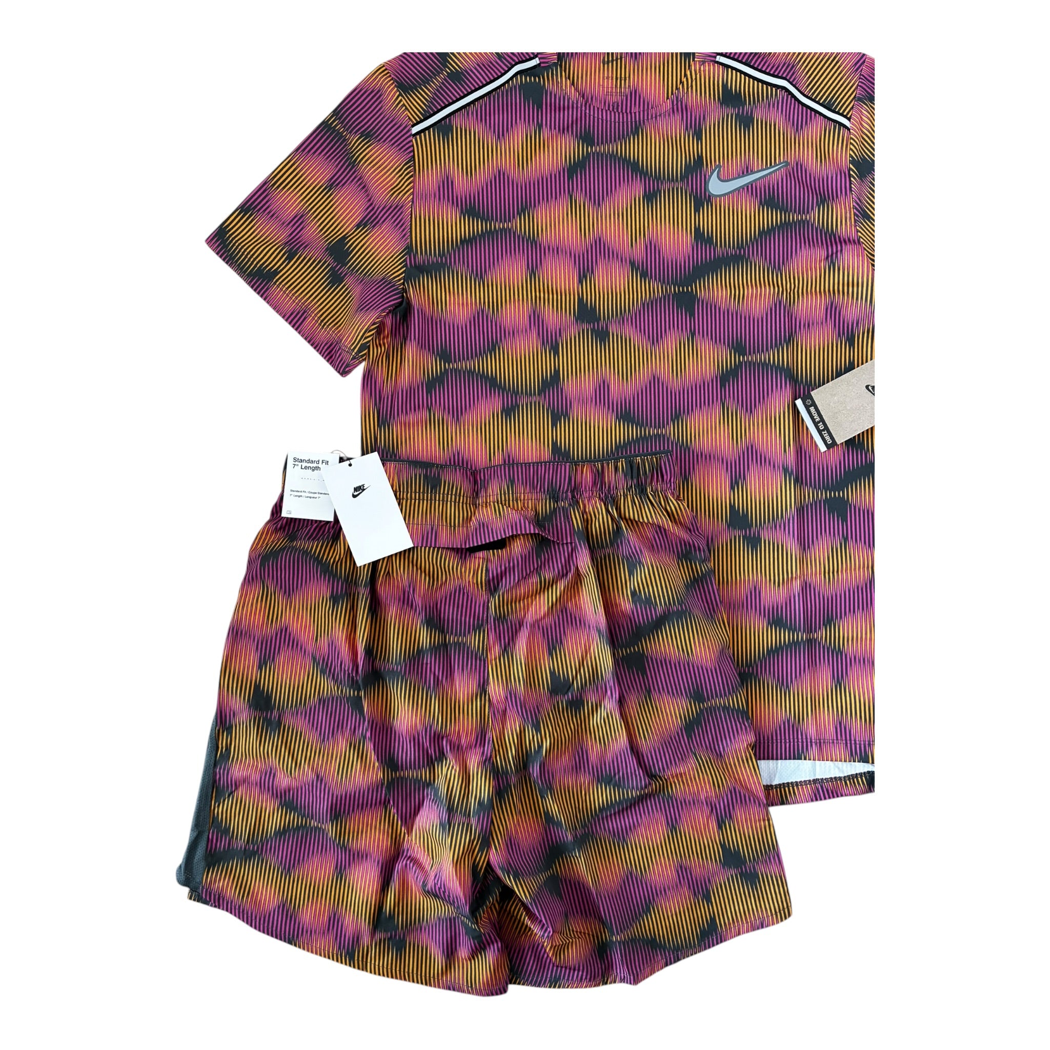 Nike Miler Soundwave Tshirt & Shorts Set