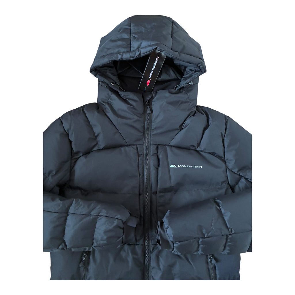 Monterrain Polar Puffer Coat – Jet Black