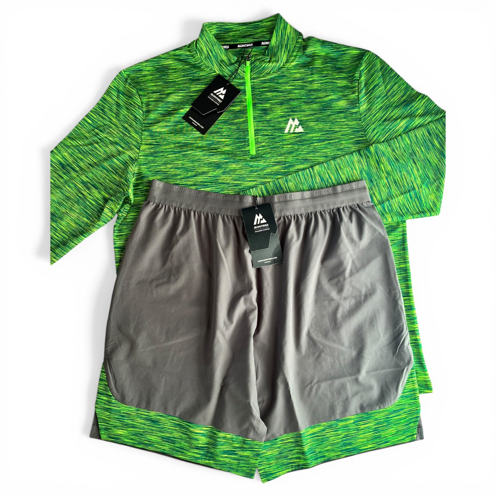 Montirex Trail 2.0 1/4 Zip & Shorts Set