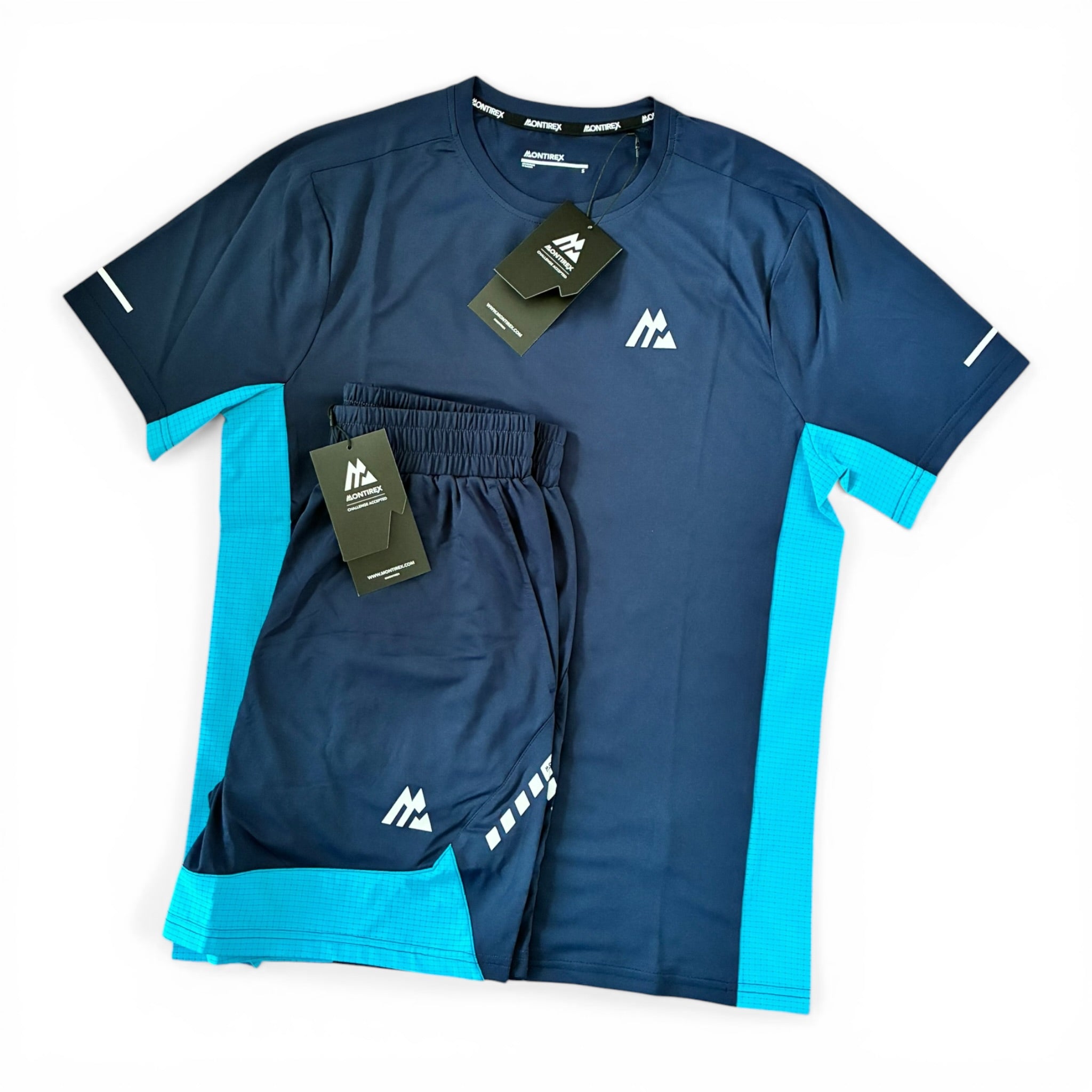 Montirex Trek 2.0 Windbreaker & Vector T-Shirt & Shorts Set