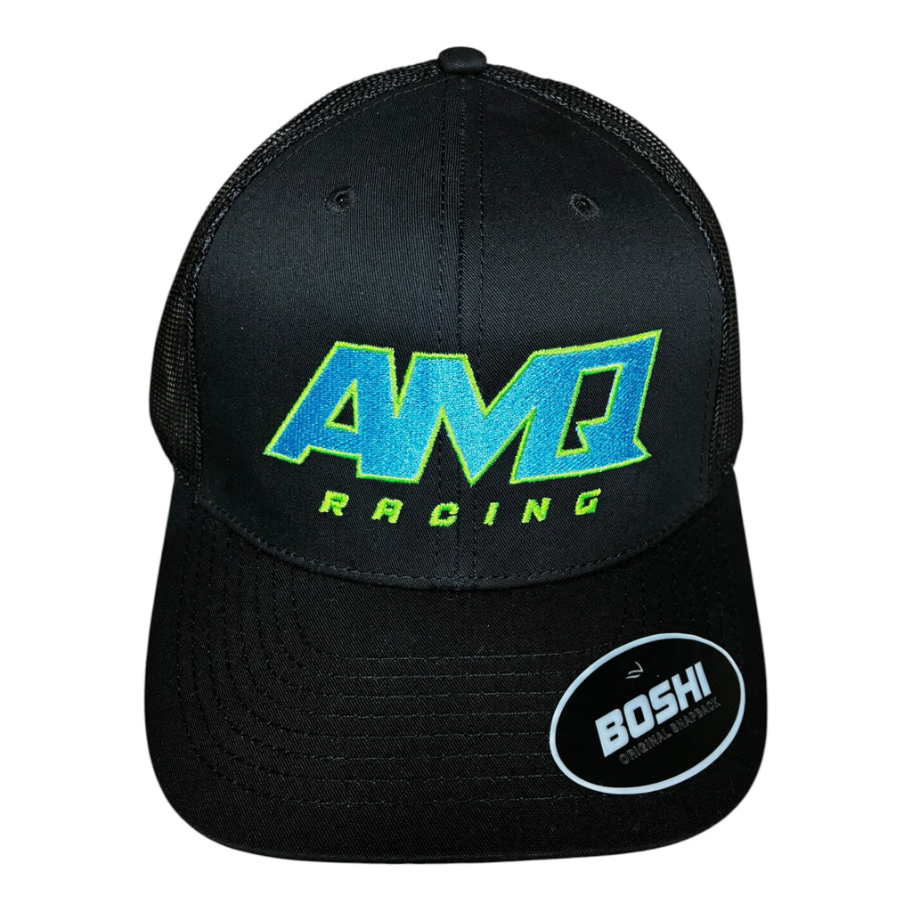 AMQ Apple Blue Racing Cap - 2 For £75