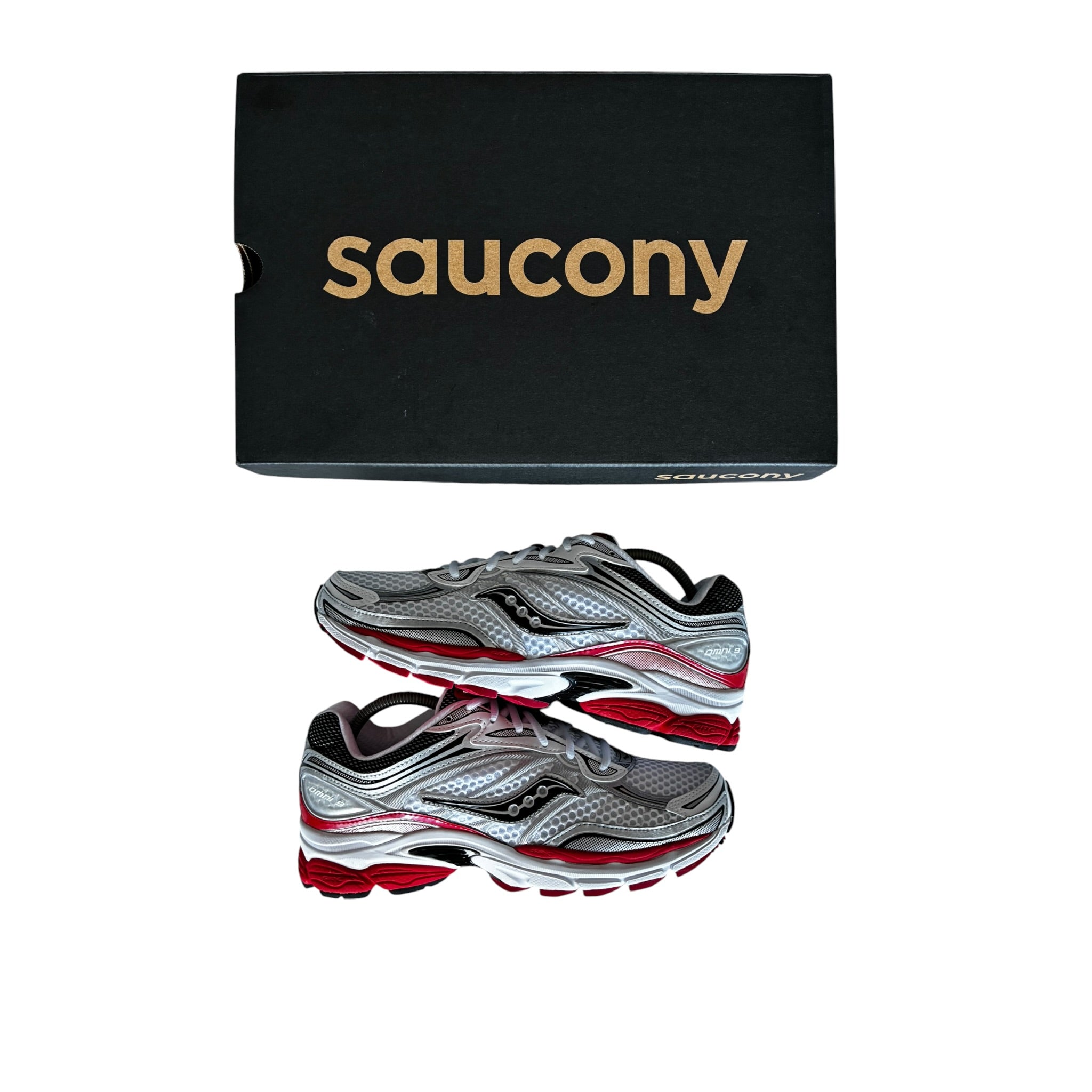 Saucony ProGrid Omni 9 OG – White/Red