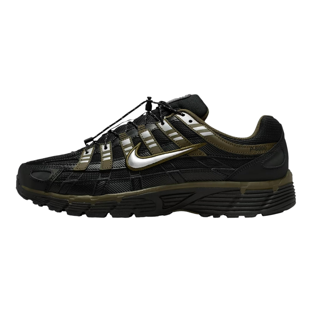 Nike P-6000 Black/Metallic Silver
