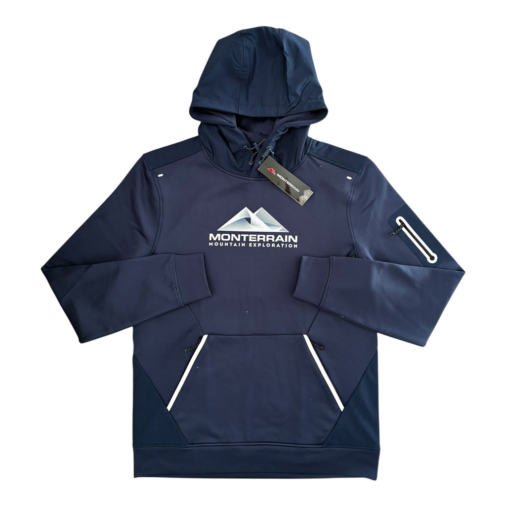 Monterrain Speed 2.0 Poly Fleece Tracksuit Set – Black Iris/Navy Blue