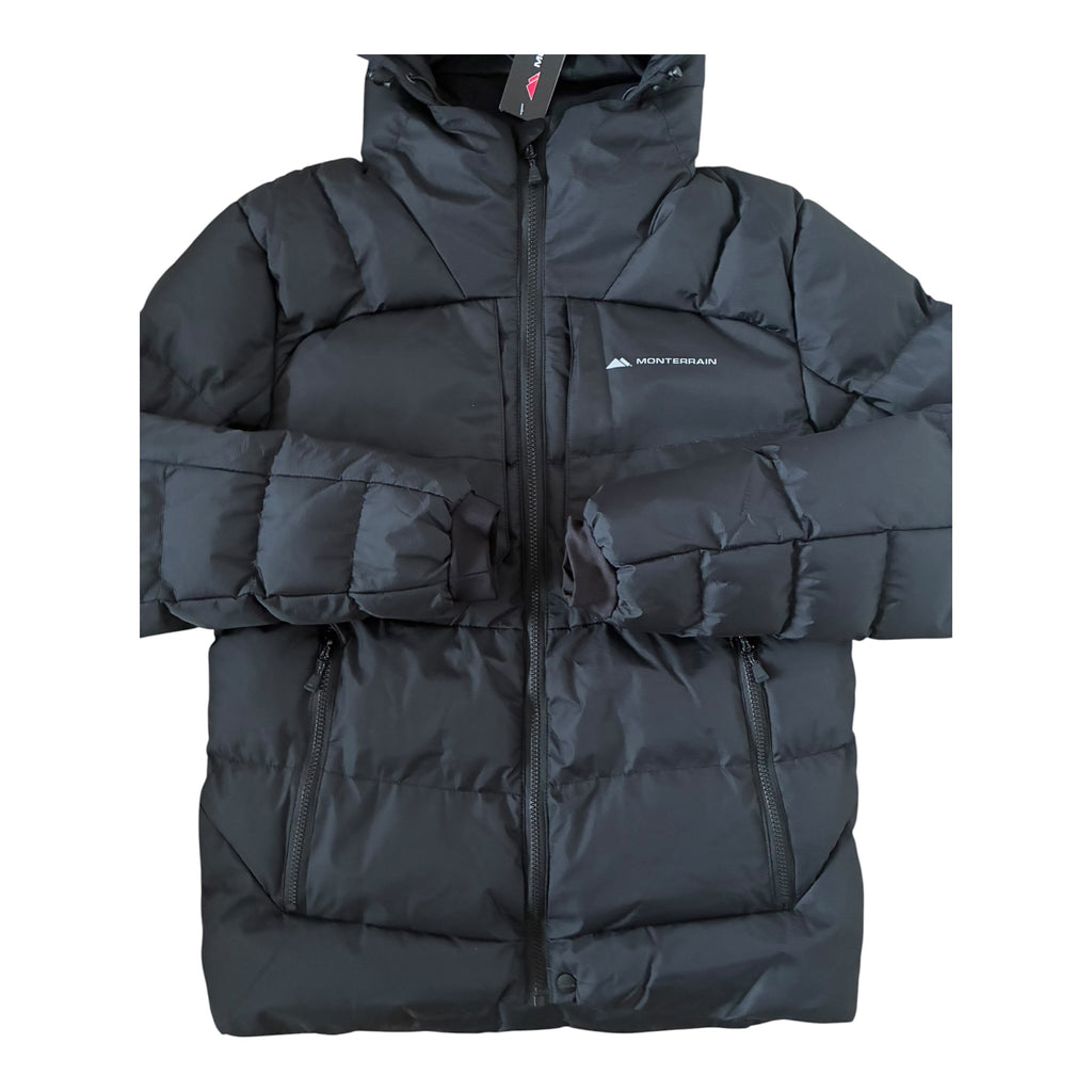 Monterrain Polar Puffer Coat – Jet Black