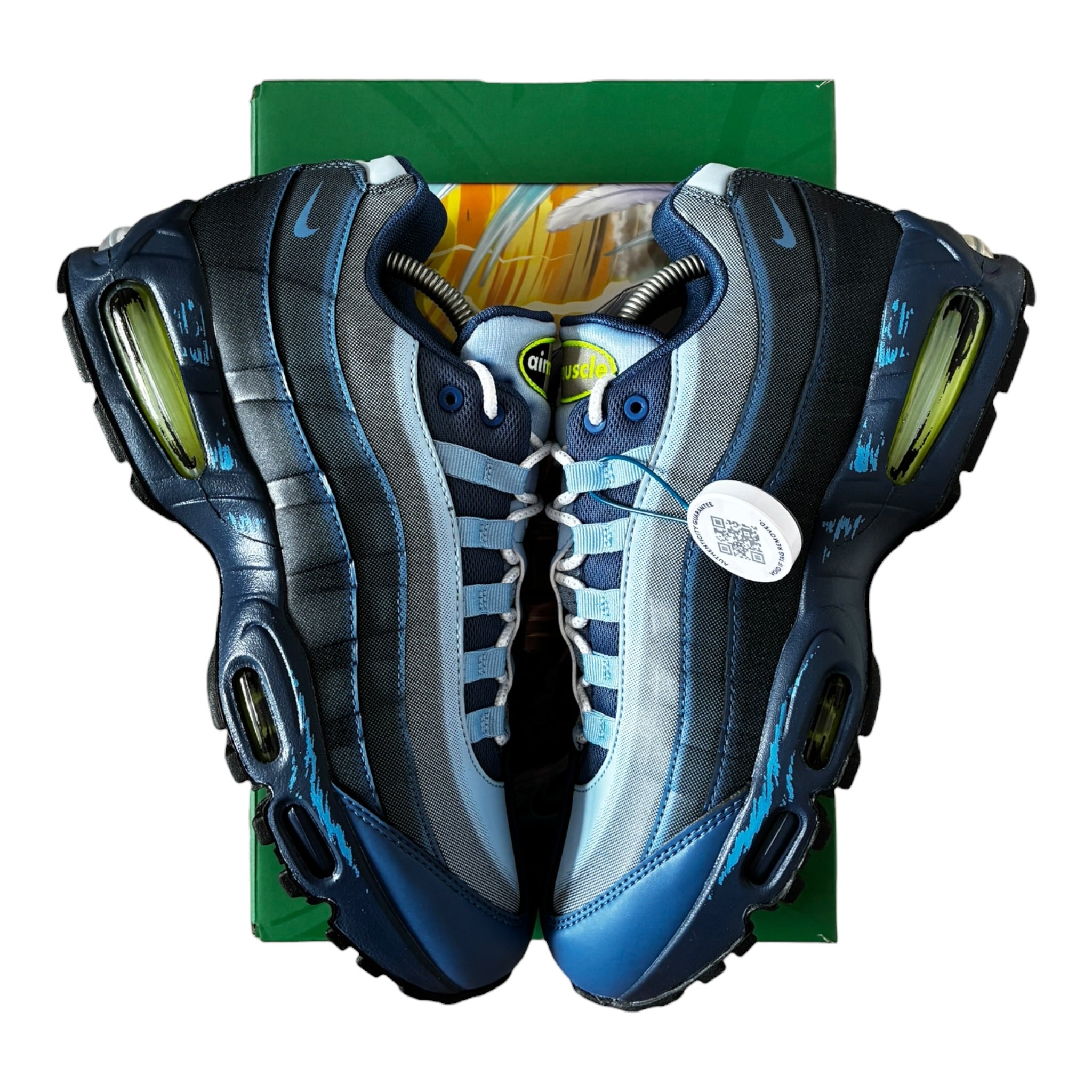 Nike Air Muscle Max 95 QS Yugioh (With Card)