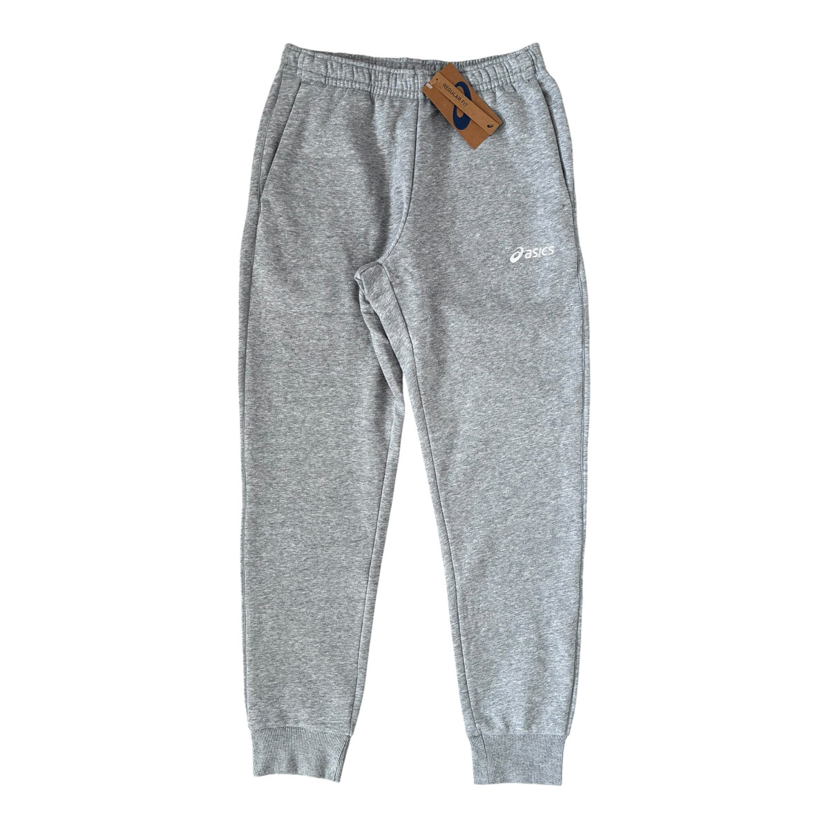 Asics Logo Fleece Tracksuit Set – Grey Heather