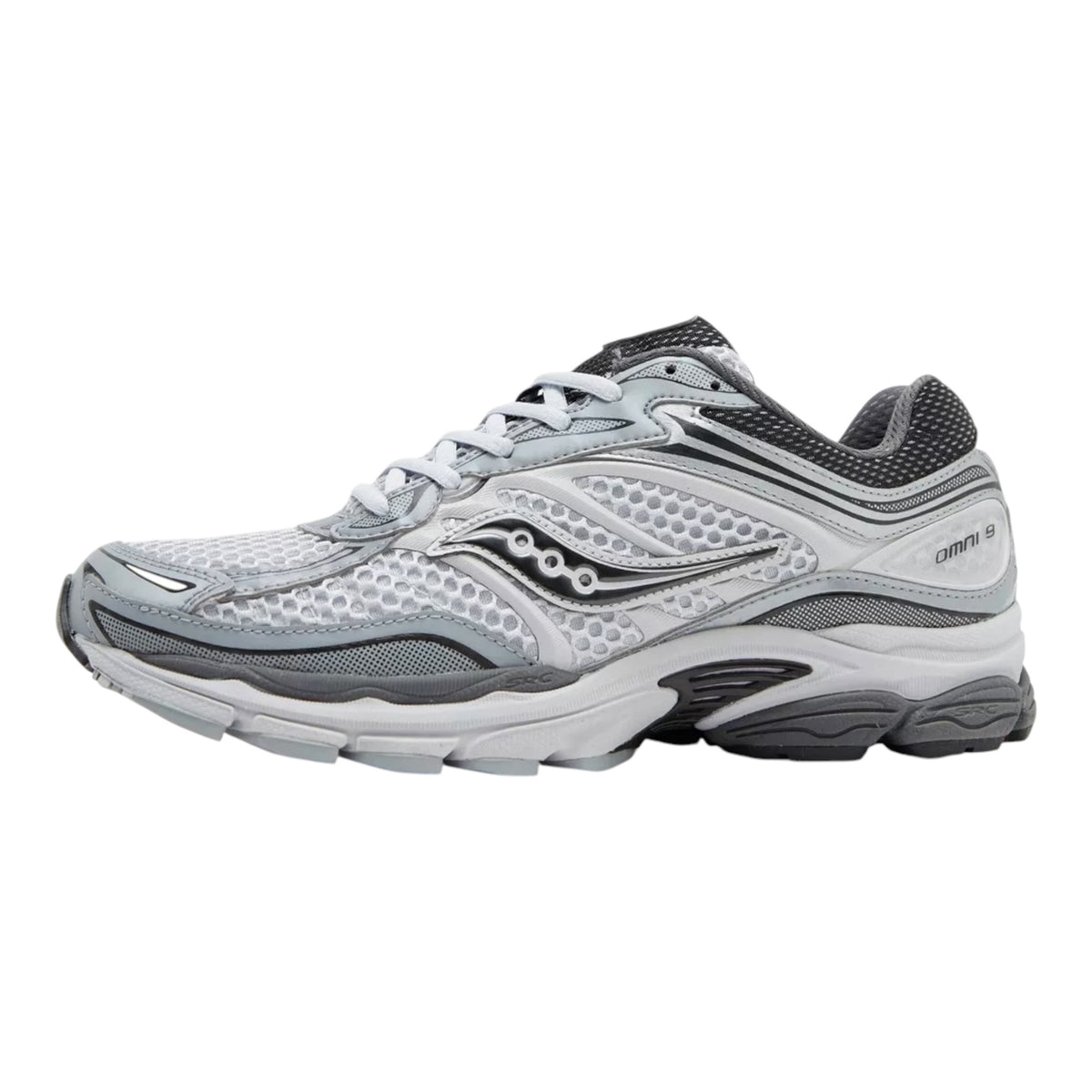 Saucony ProGrid Omni 9 Microchip – Grey/Silver