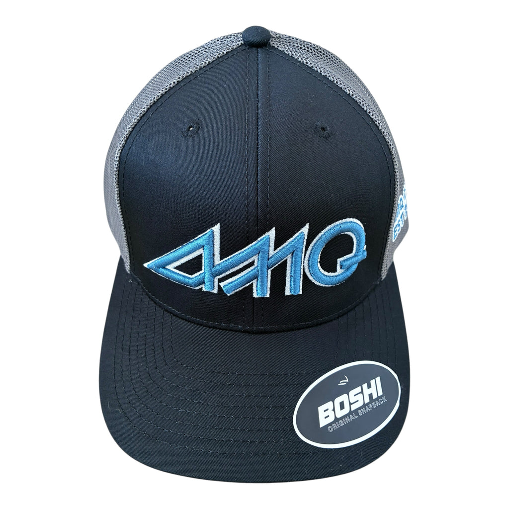 AMQ Cap – Black / Teal / Grey-White