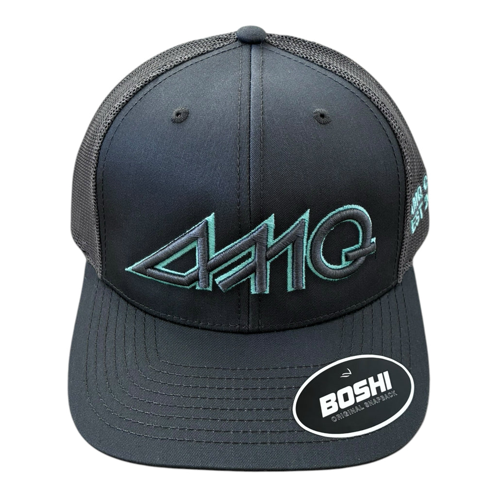 AMQ Cap – Grey / Fresh Mint