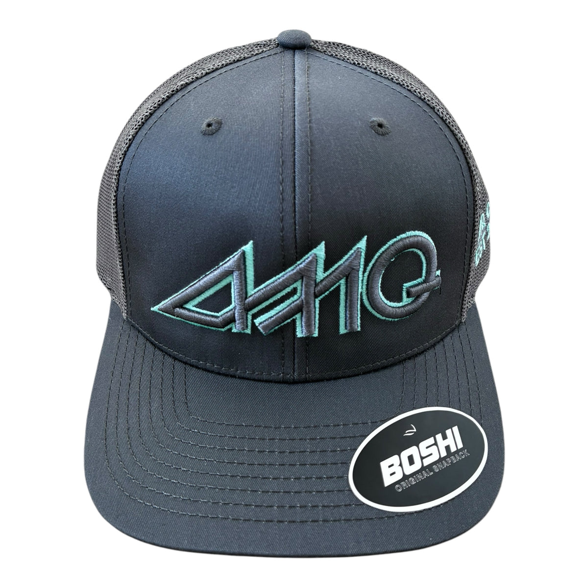 AMQ Cap – Grey / Fresh Mint