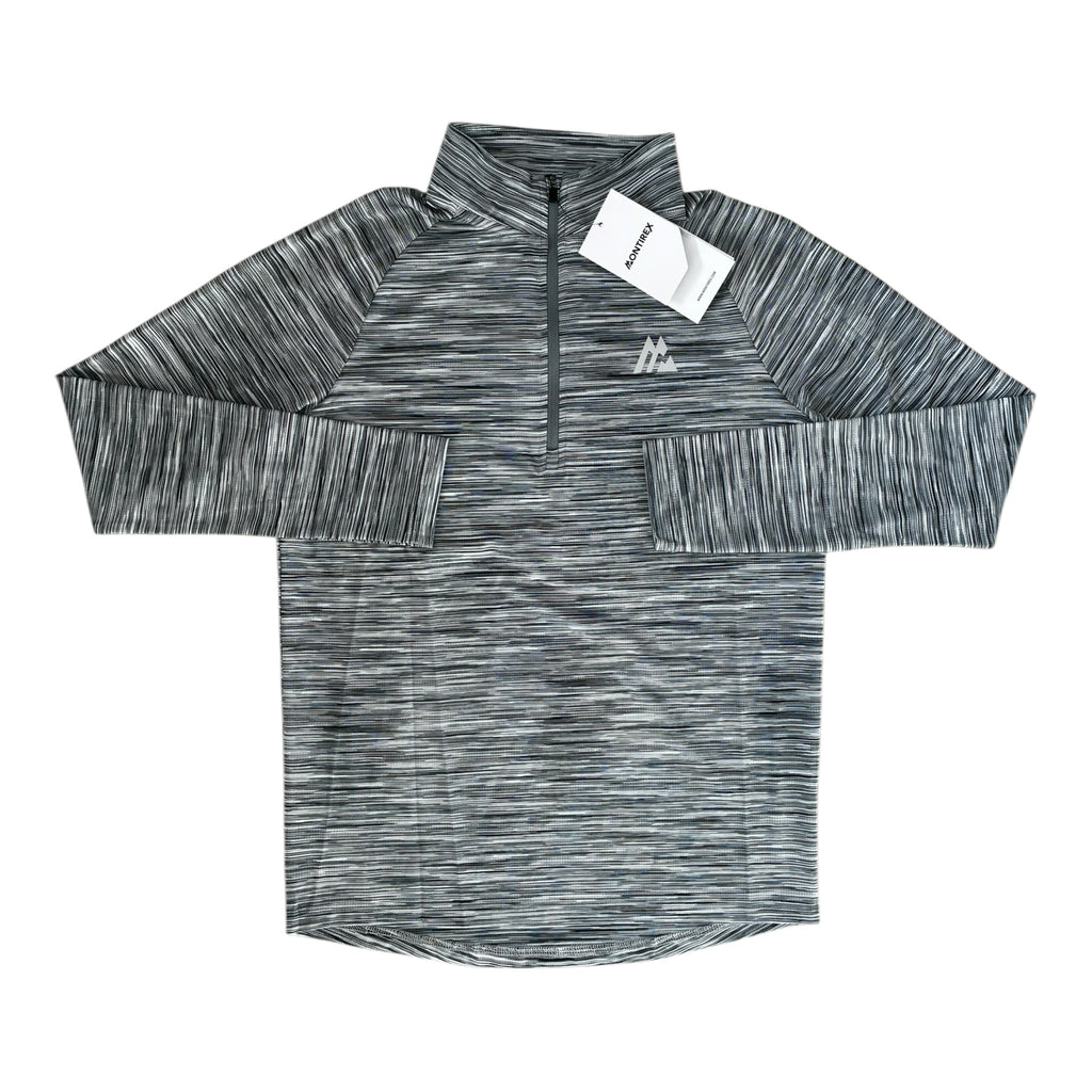 Montirex Trail 2.0 1/4 Zip & Trace Pant Tracksuit Set – Black/White/Cement Grey
