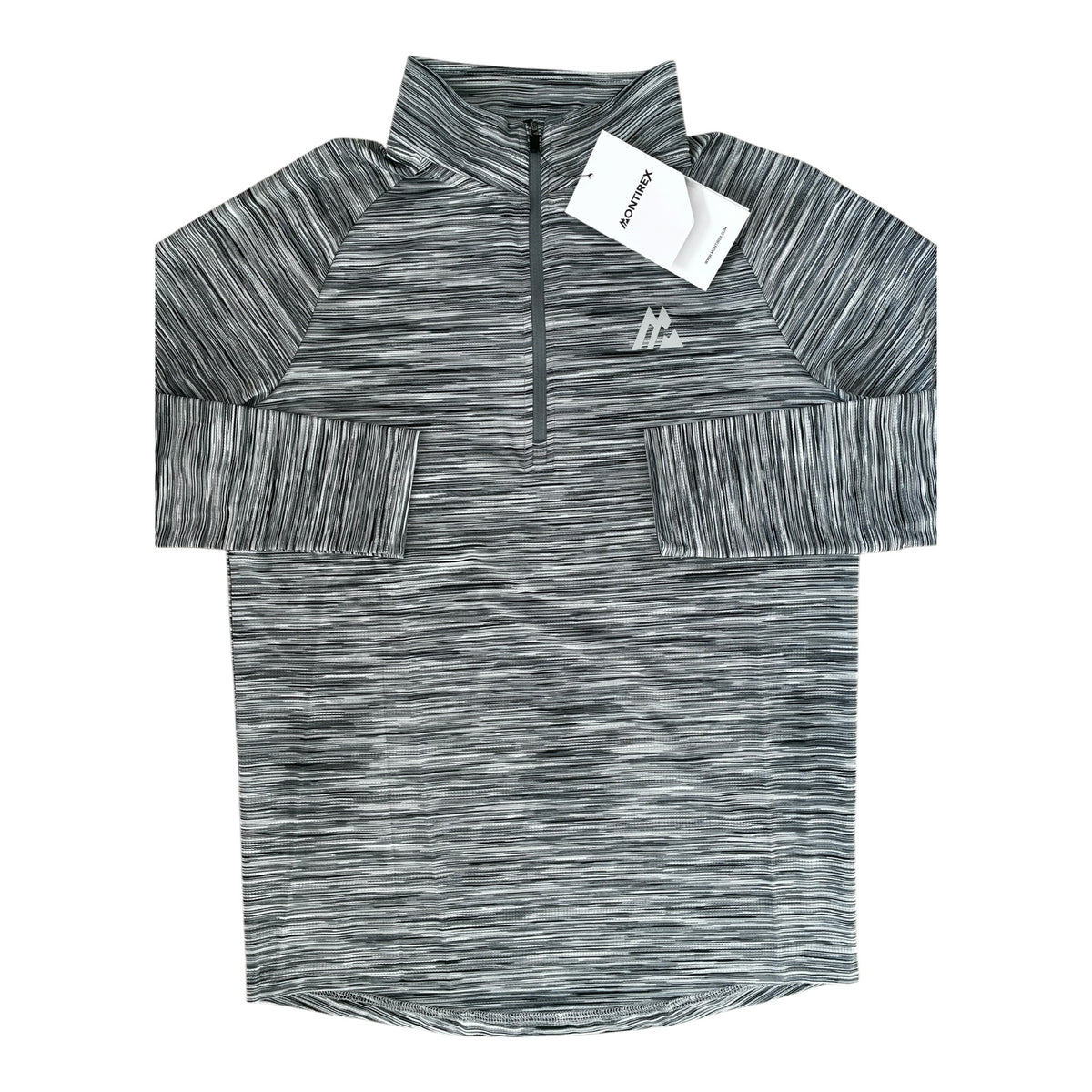 Montirex Trail 2.0 1/4 Zip & Trace Pant Tracksuit Set – Black/White/Cement Grey