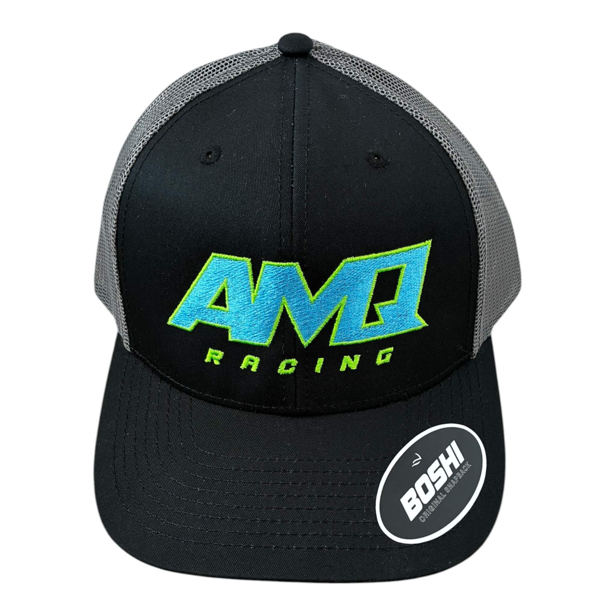 AMQ Apple Blue Racing Cap - 2 For £75