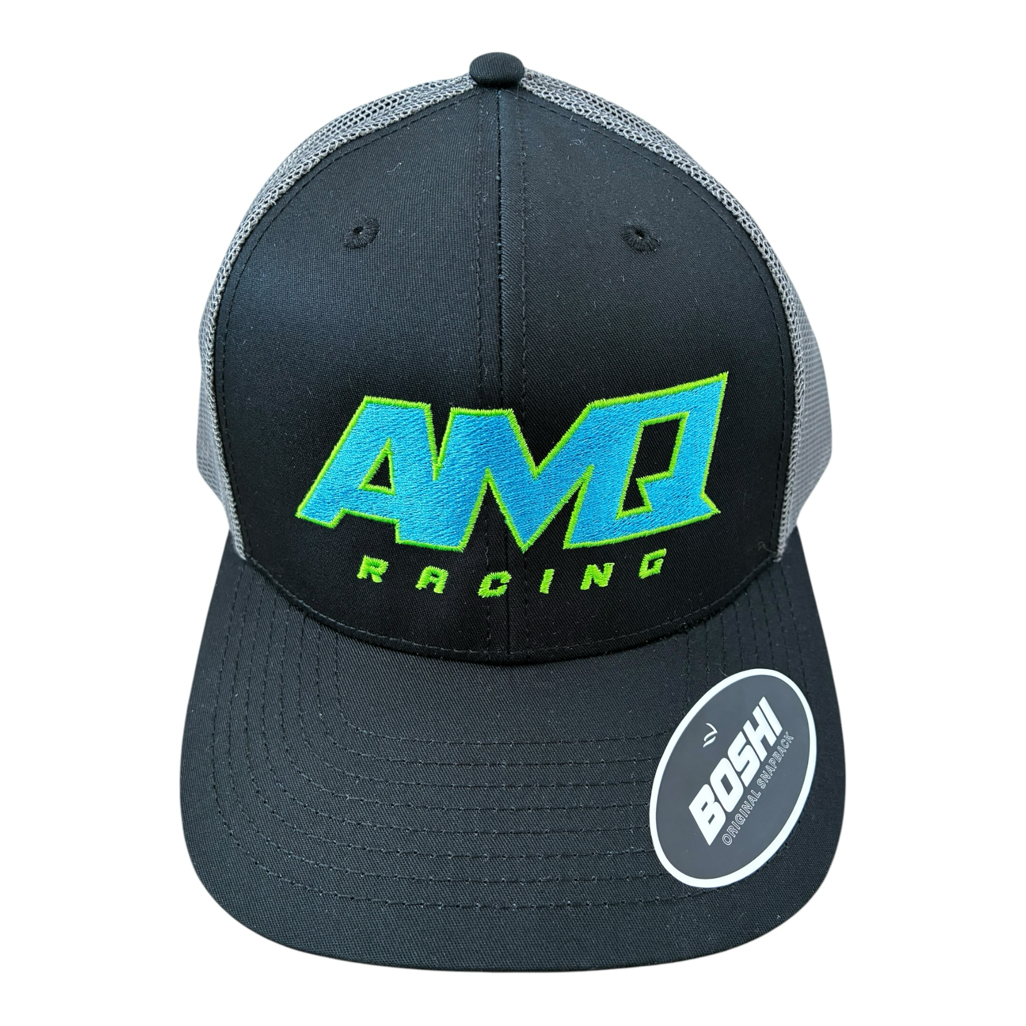 AMQ Apple Blue Racing Cap - 2 For £75